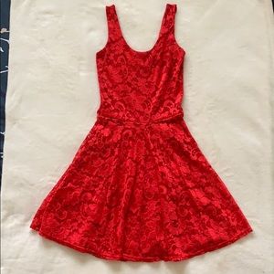 Red Skater Dress ❤️